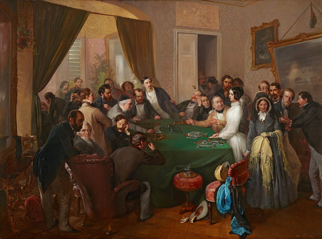 Va banque (gambling) av Eduard Swoboda