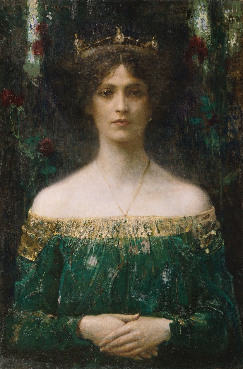 Kongsdatteren, før 1902. av Eduard Veith