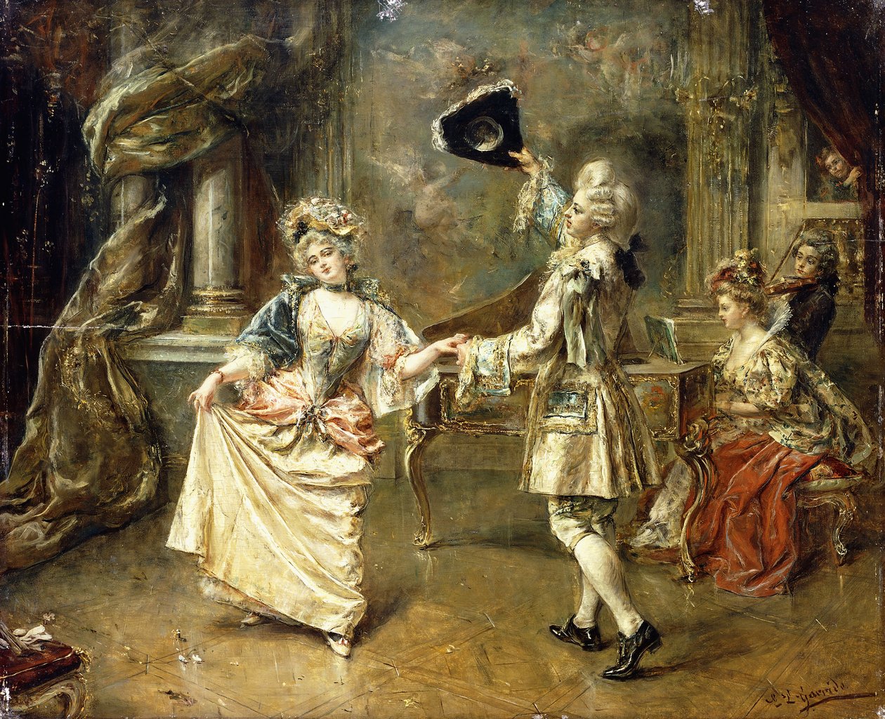Starten på dansen, av Eduardo Leon Garrido
