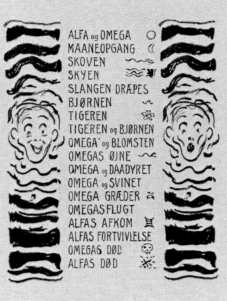 Alfa og omega av Edvard Munch
