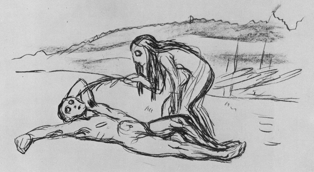 Alfa og omega av Edvard Munch