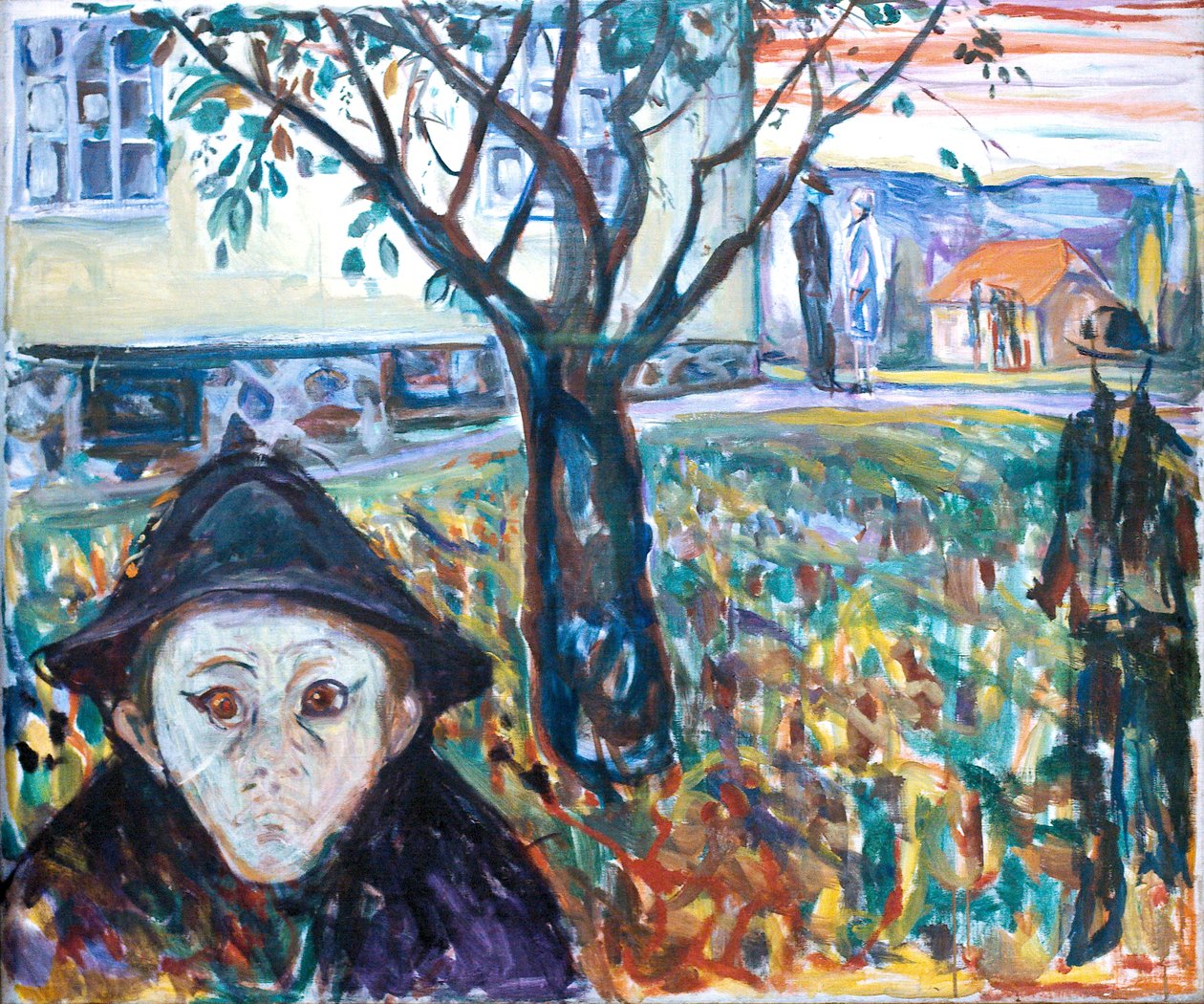 Sjalusi i hagen av Edvard Munch