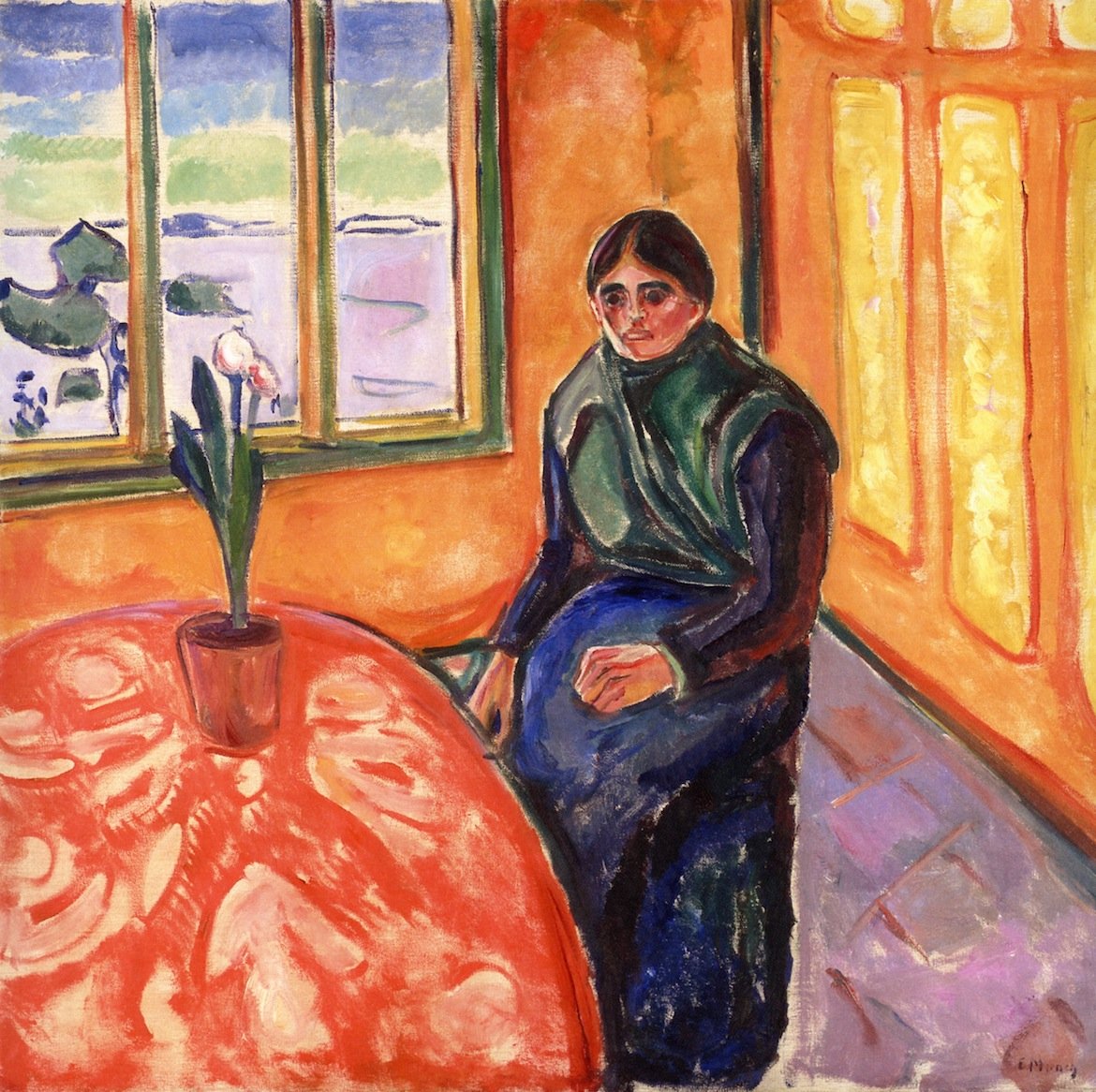 Melankoli av Edvard Munch