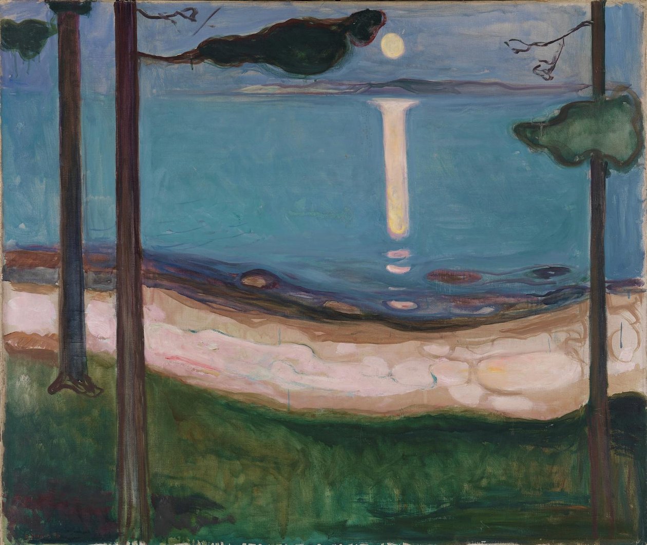 Måneskinn av Edvard Munch