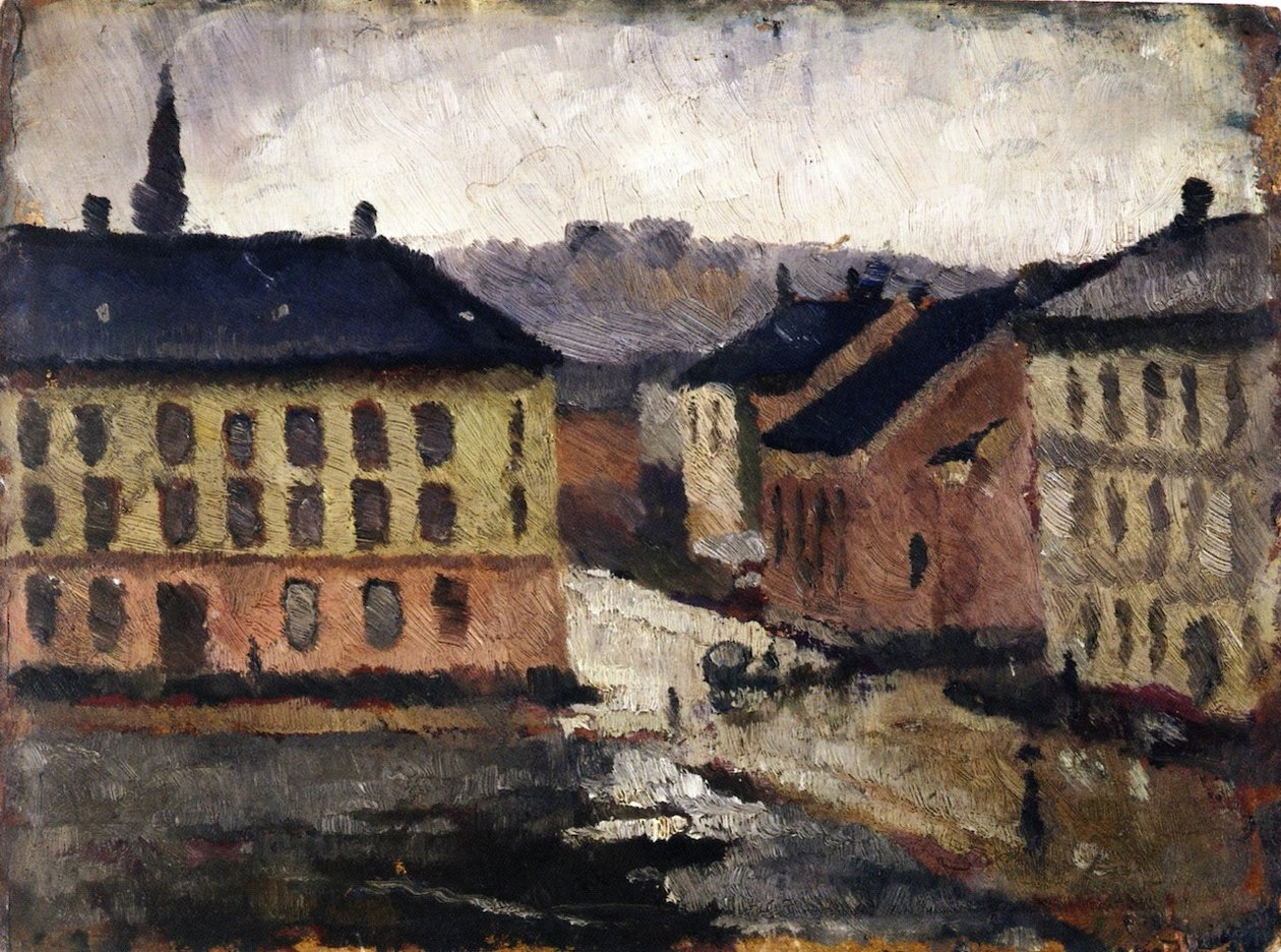 Olaf Ryes Square mot Sørøst av Edvard Munch