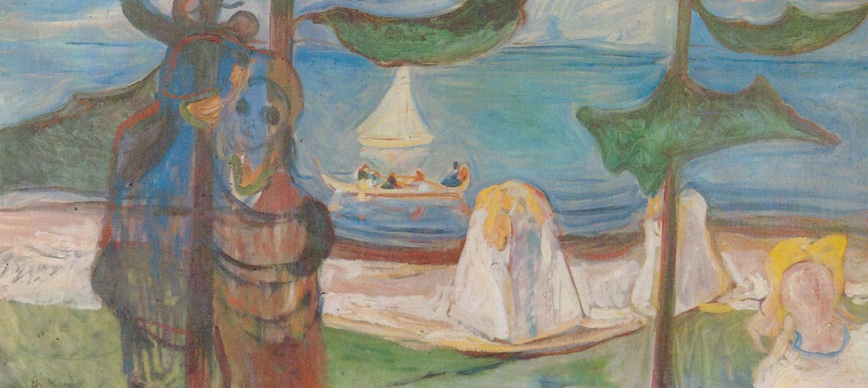 Sommerdag av Edvard Munch