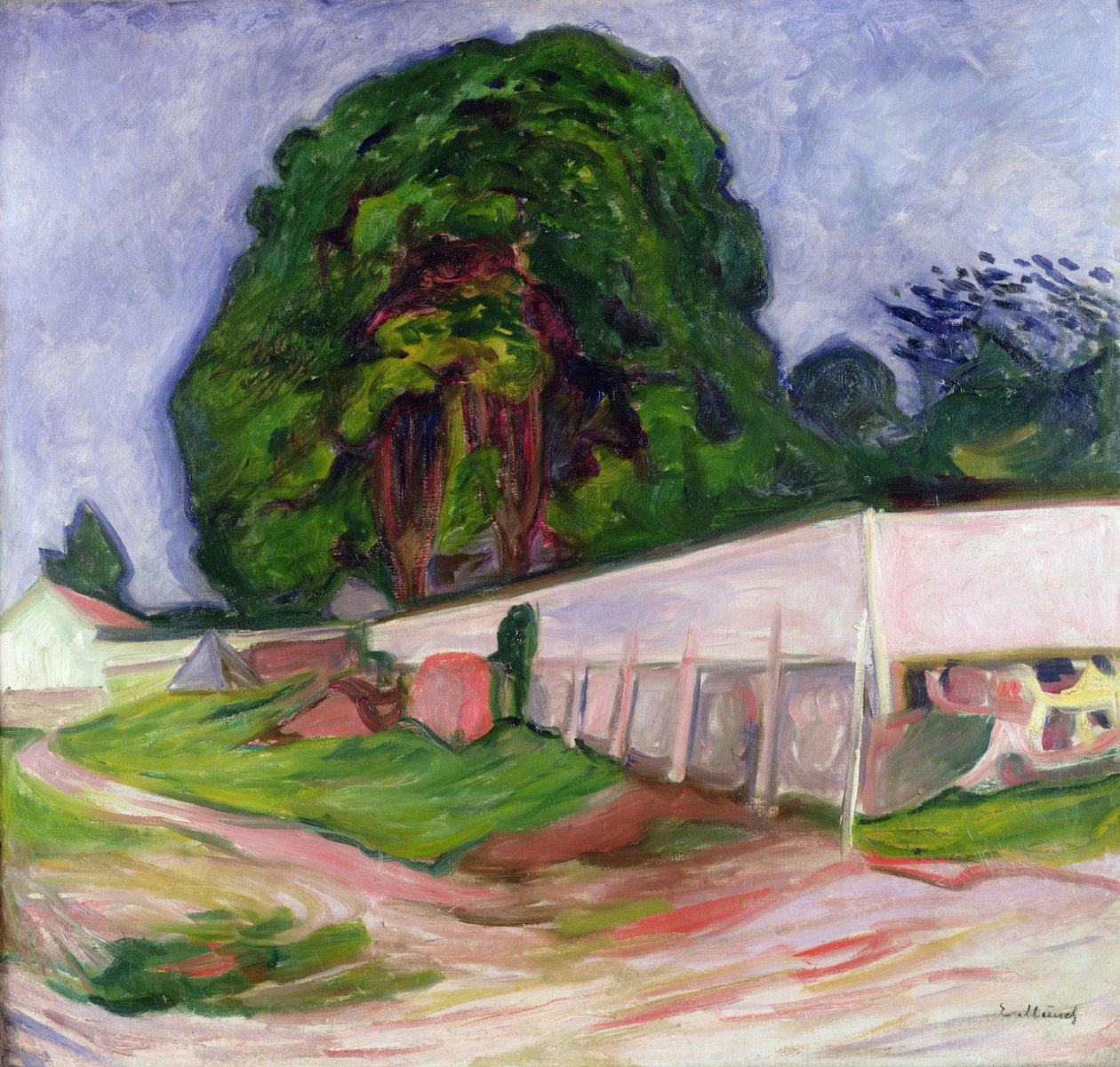 Sommernatt ved Asgardstrand, 1904 av Edvard Munch