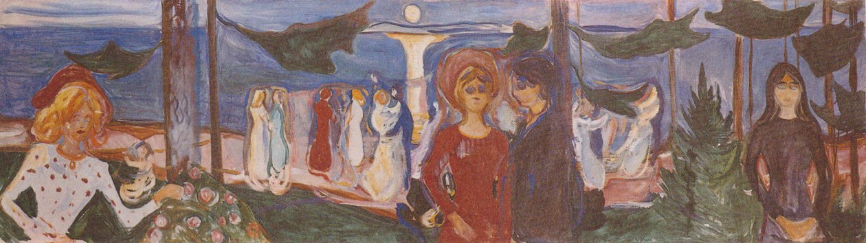 Dans ved sjøen av Edvard Munch