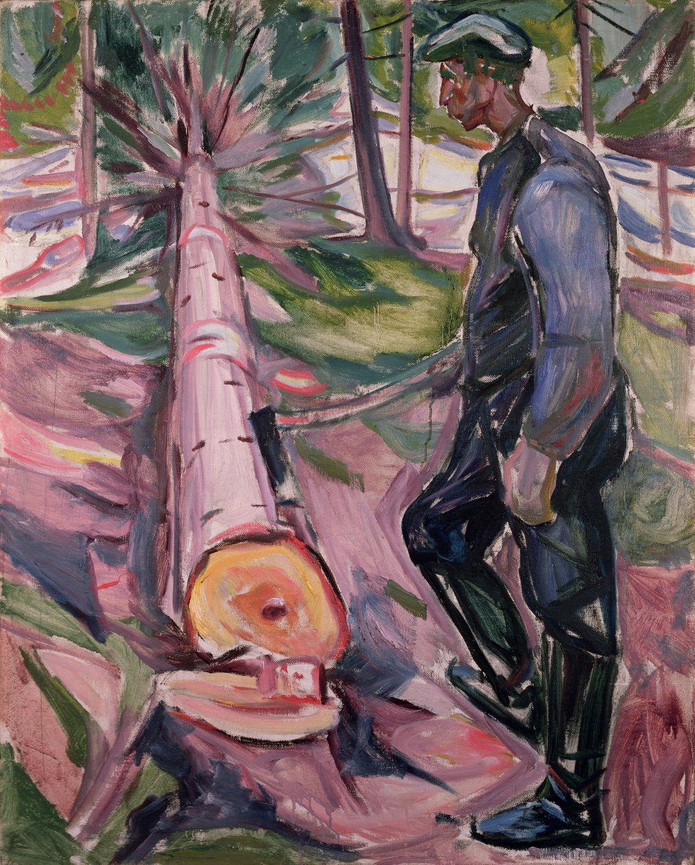 Vedhoggeren av Edvard Munch
