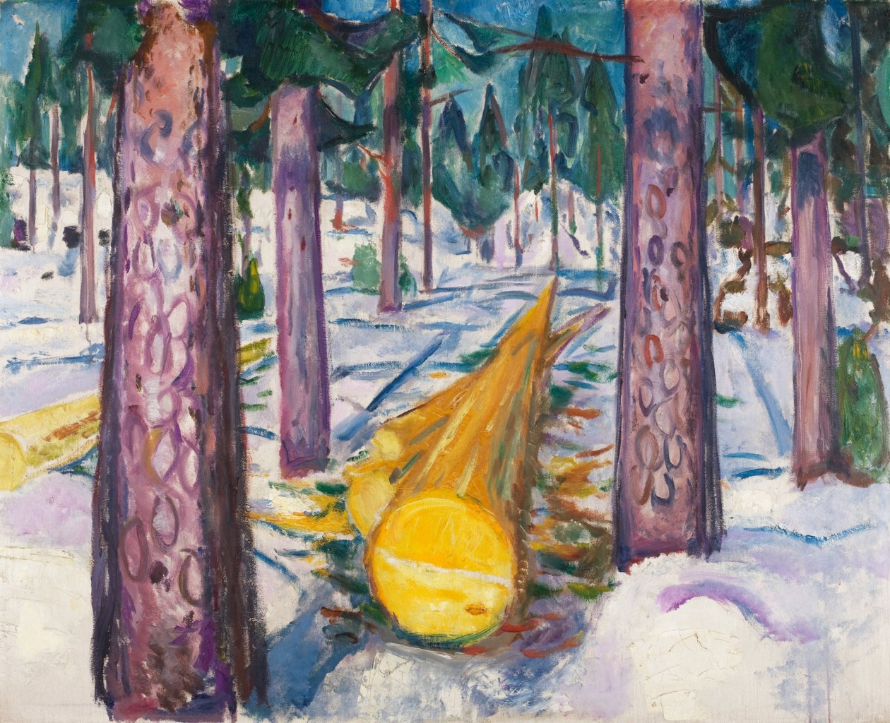 Den gule loggen av Edvard Munch