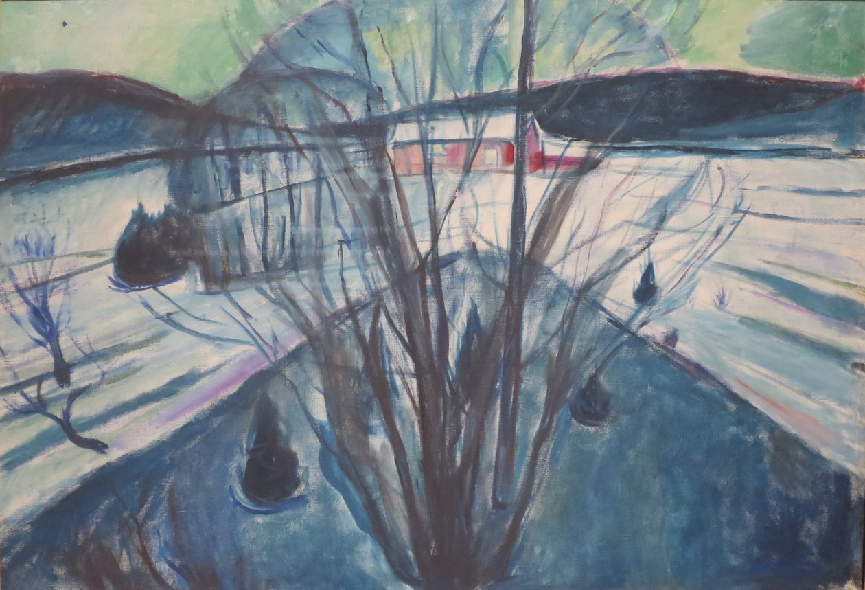 Vinternatt, Ekely av Edvard Munch
