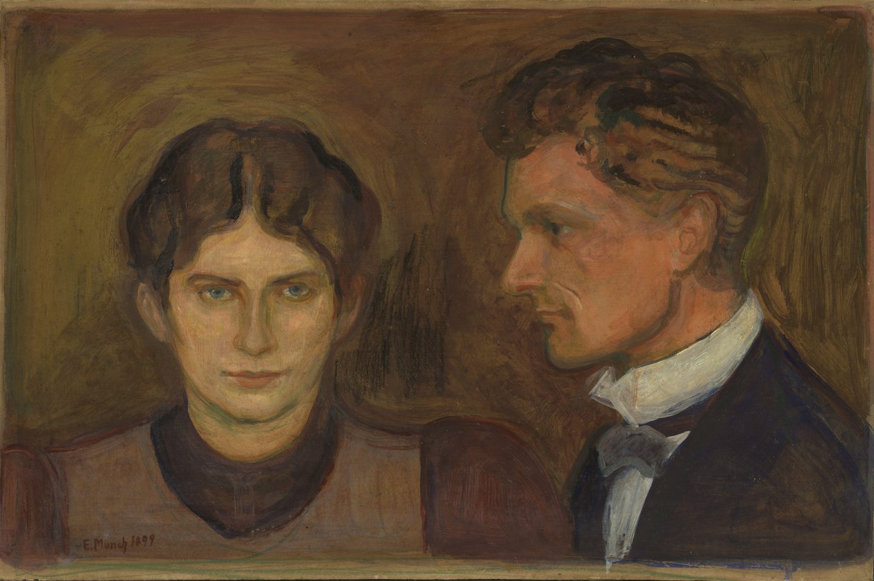 Aase og Harald Norregaard av Edvard Munch