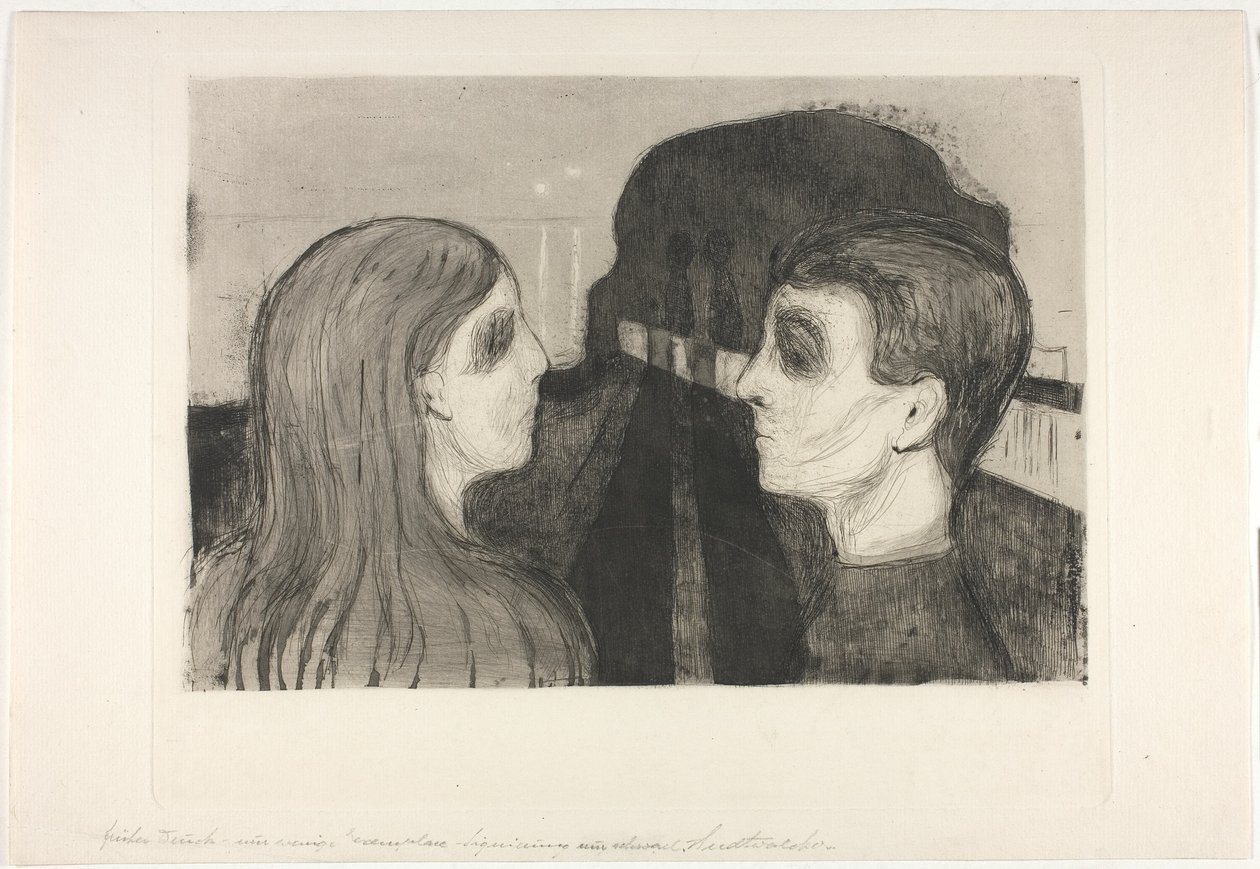 Attraksjon II av Edvard Munch