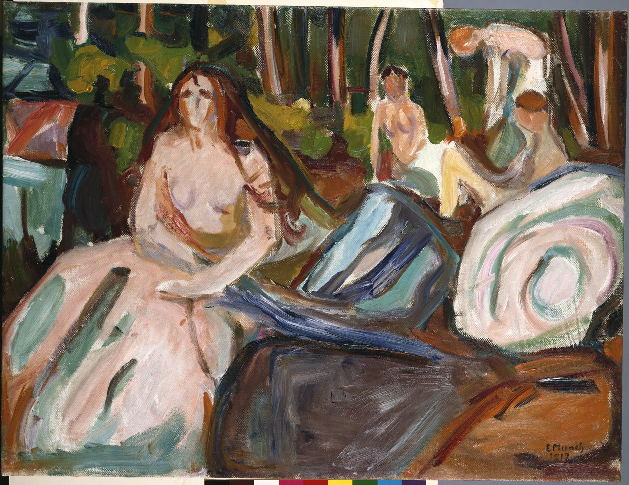 Badende av Edvard Munch