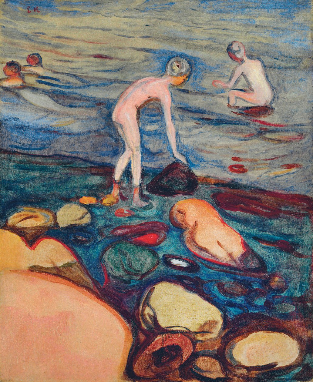 Badende av Edvard Munch