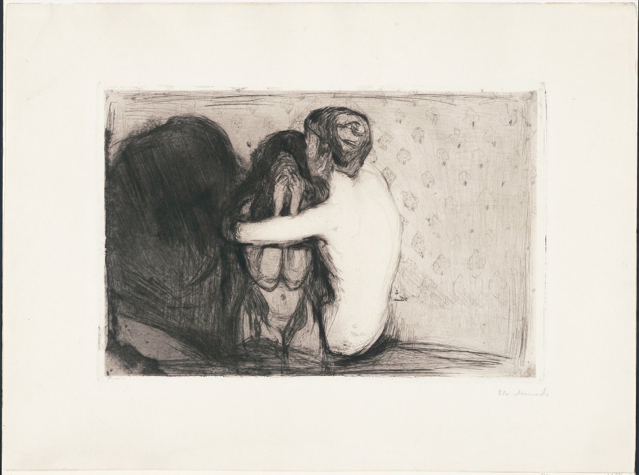 Trøst av Edvard Munch