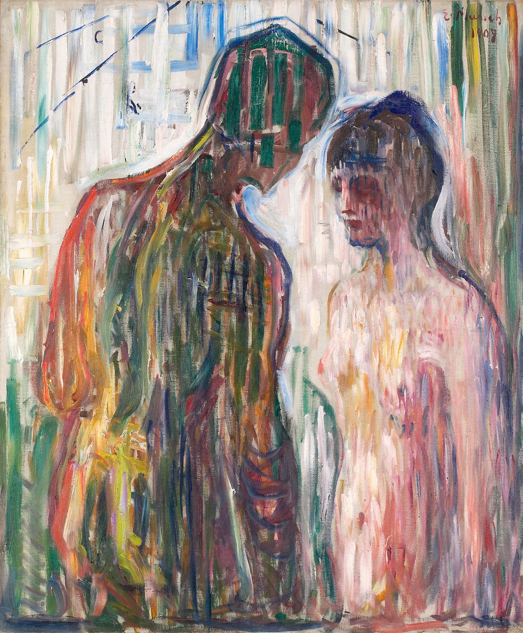 Amor og Psyche av Edvard Munch