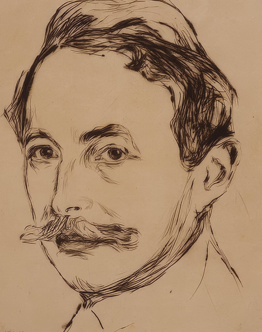 Dr. Max Linde. 1902 av Edvard Munch