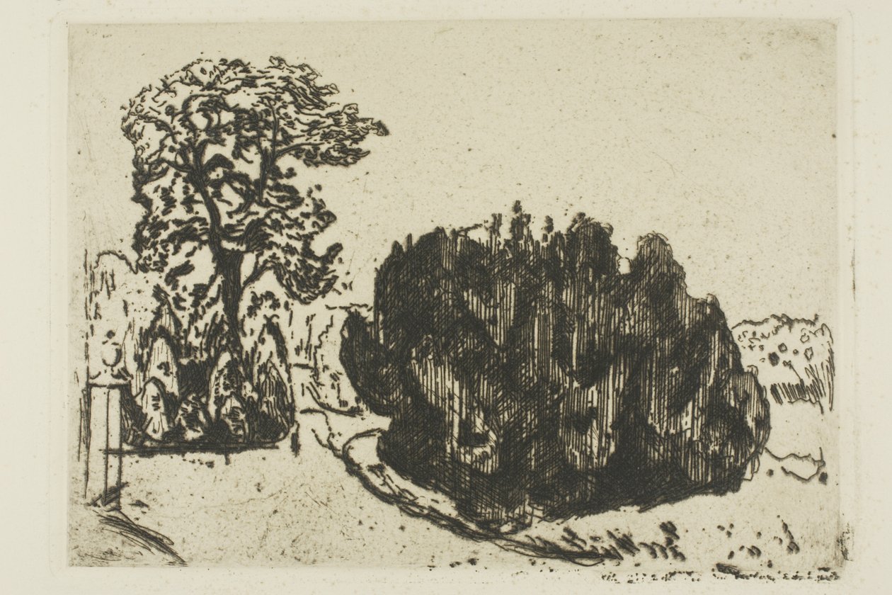 Kveld i parken av Edvard Munch