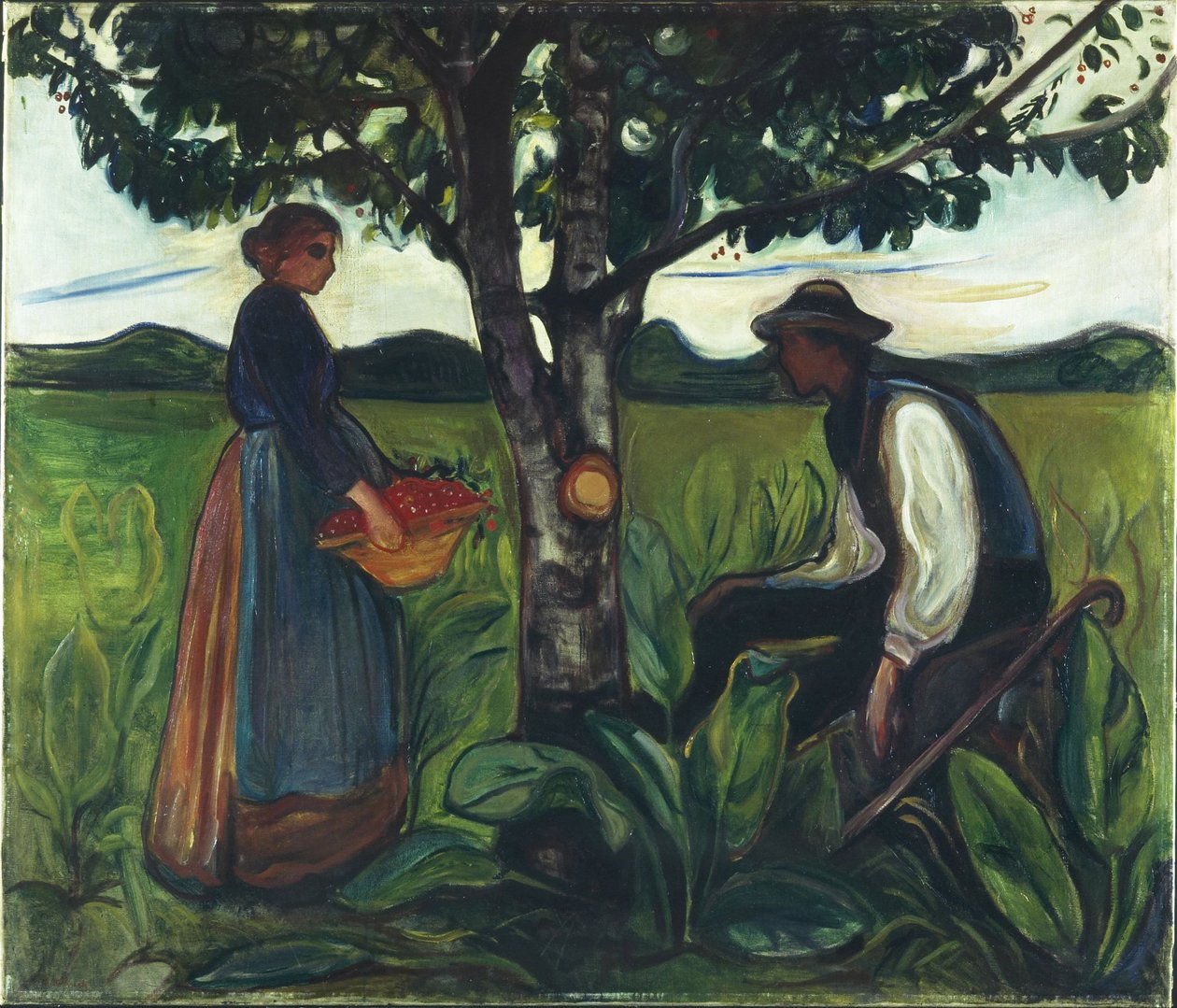 Fertilitet, ca. 1899-1900 av Edvard Munch