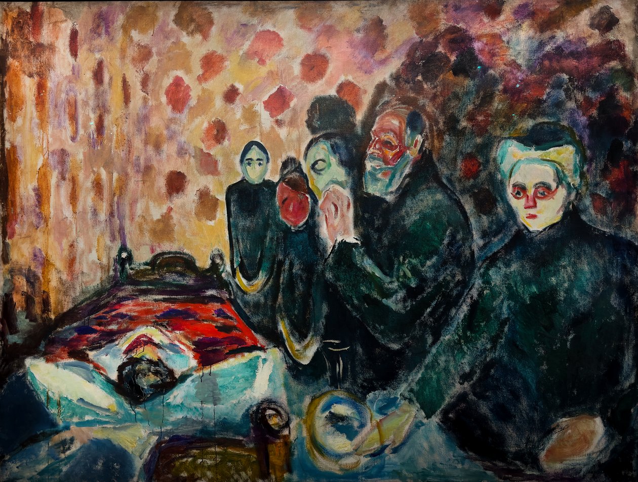 Kjemp mot døden av Edvard Munch