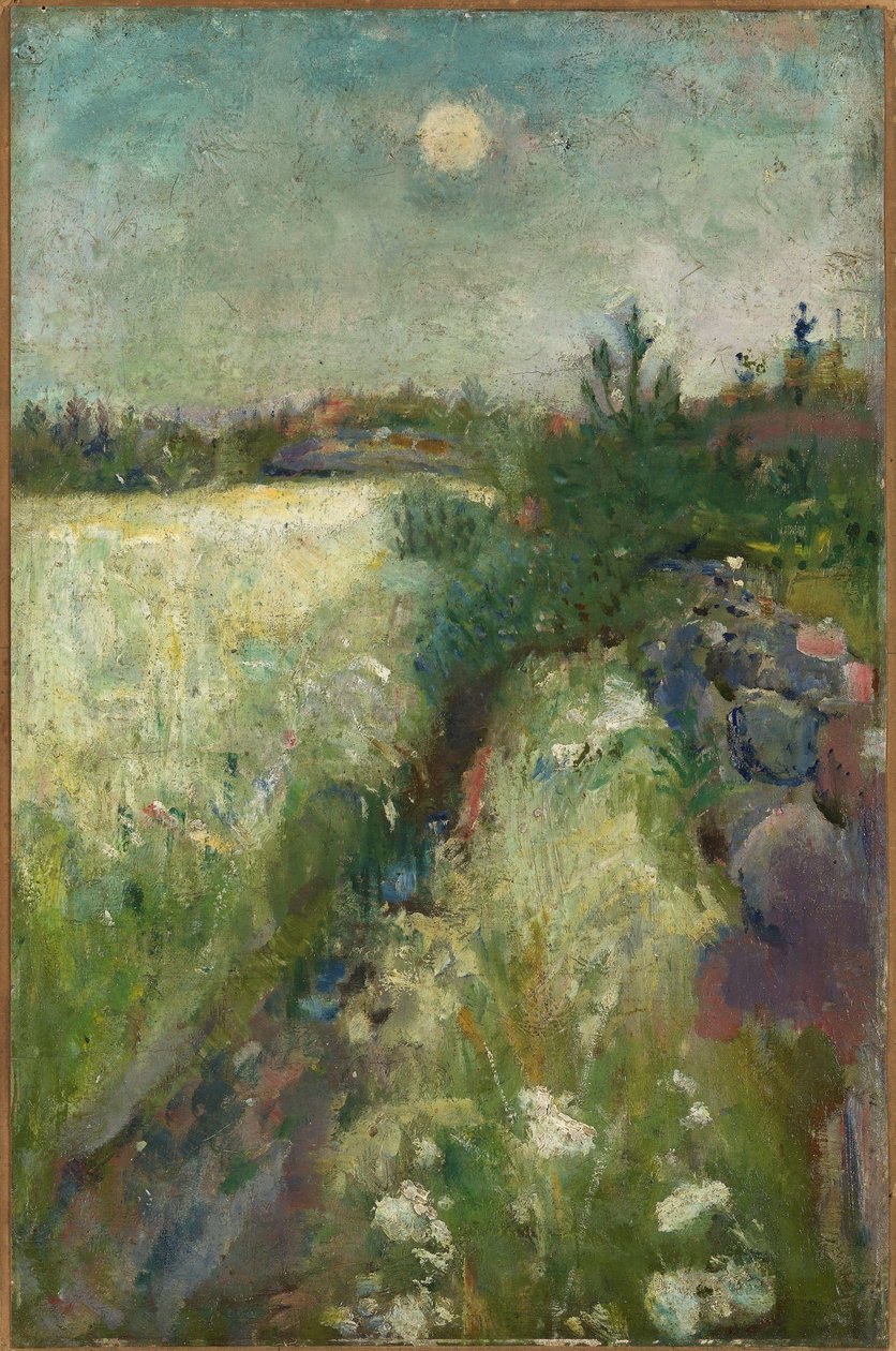 Blomstereng på Veierland av Edvard Munch