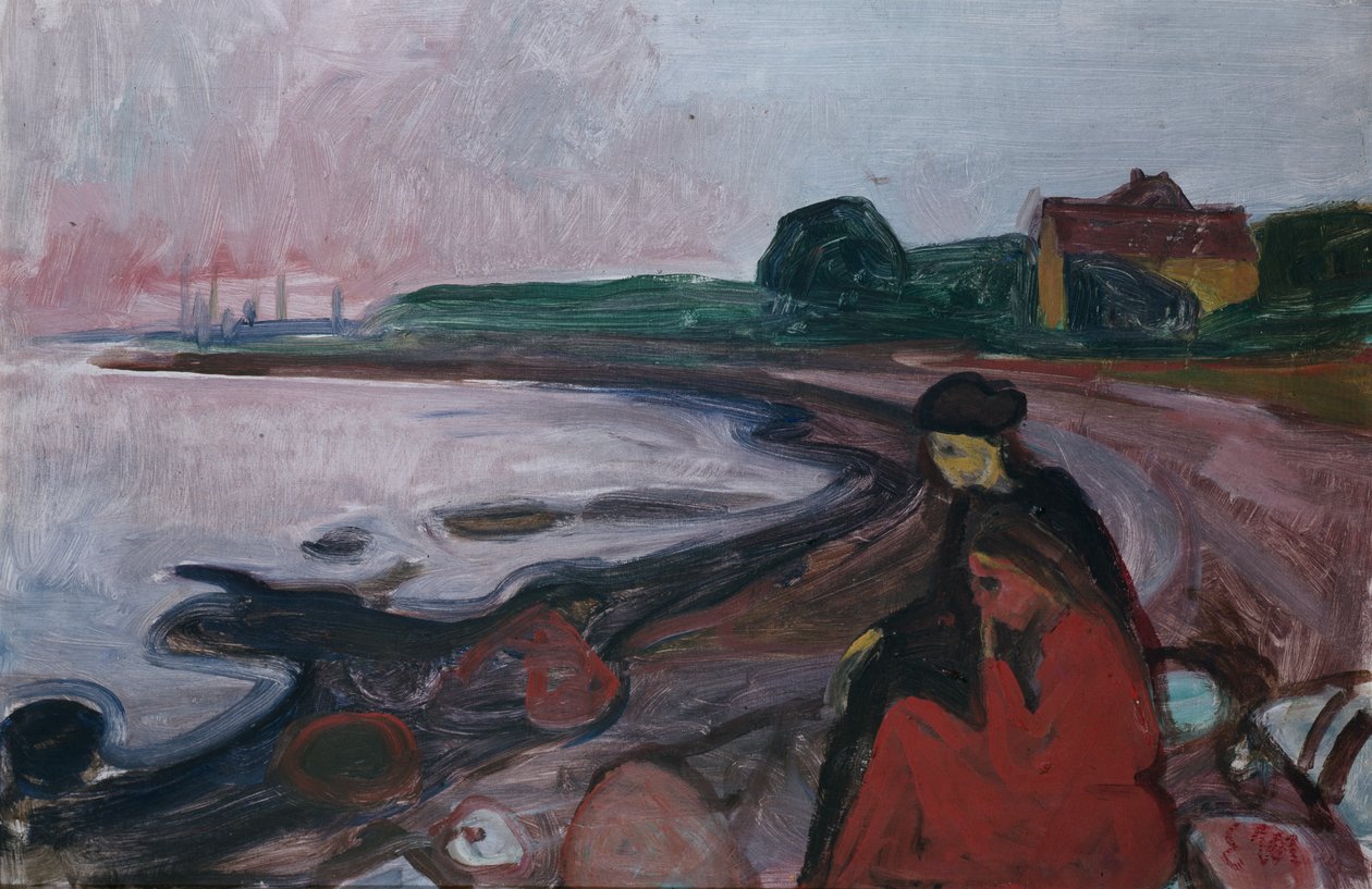 Fra Asgardstrand av Edvard Munch