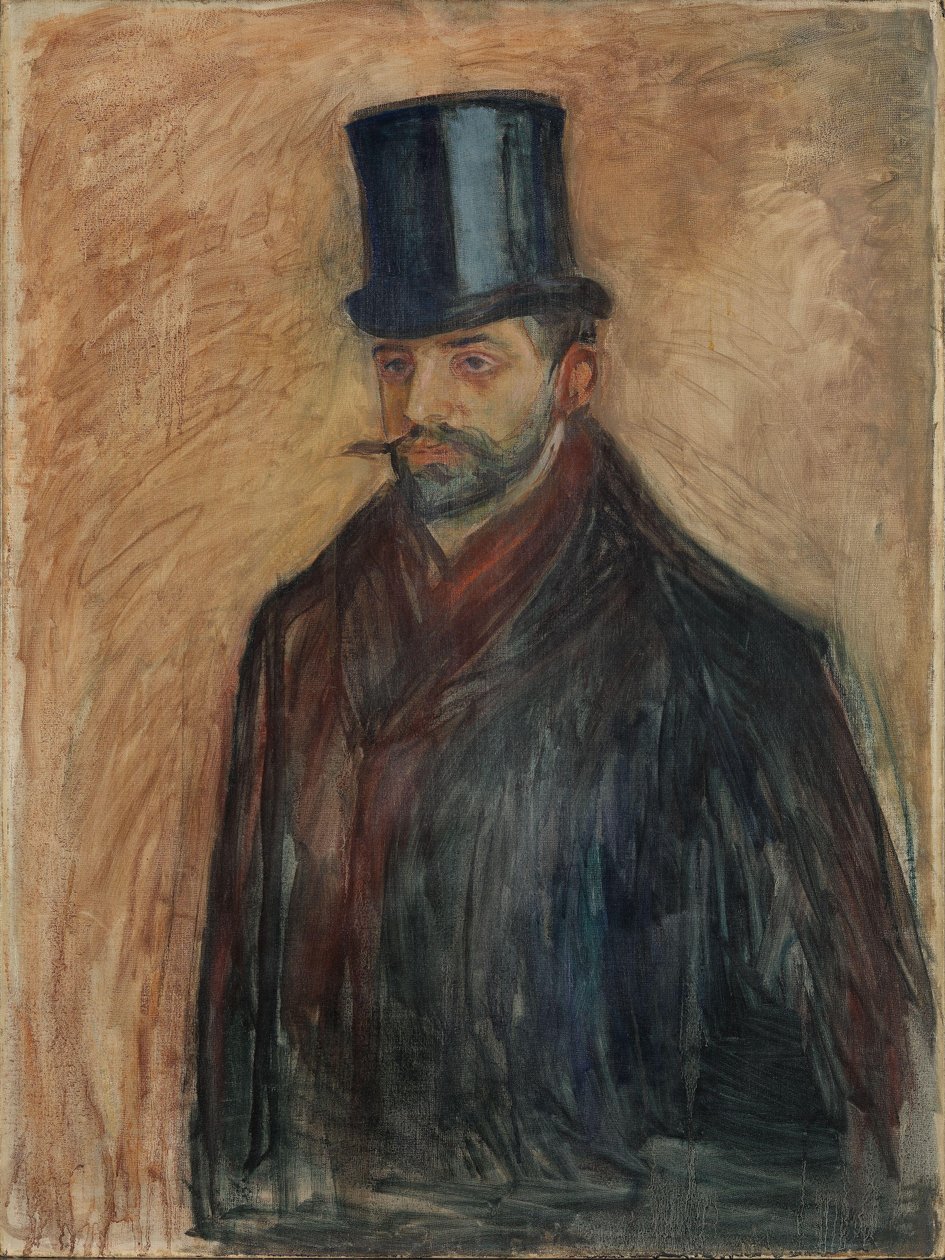 Julius Meier-Graefe, ca. 1894 (olje på lerret) av Edvard Munch