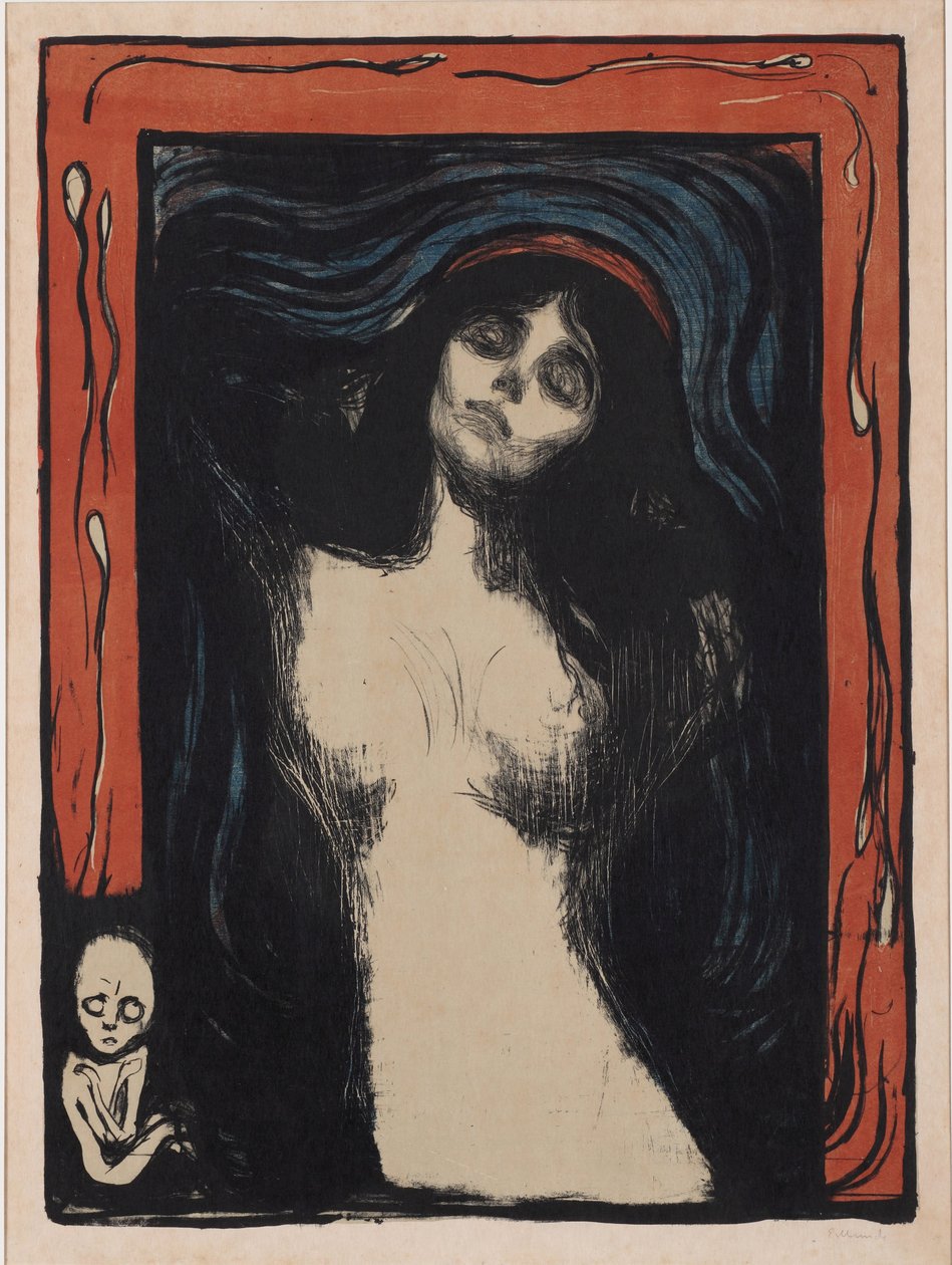 Madonna av Edvard Munch