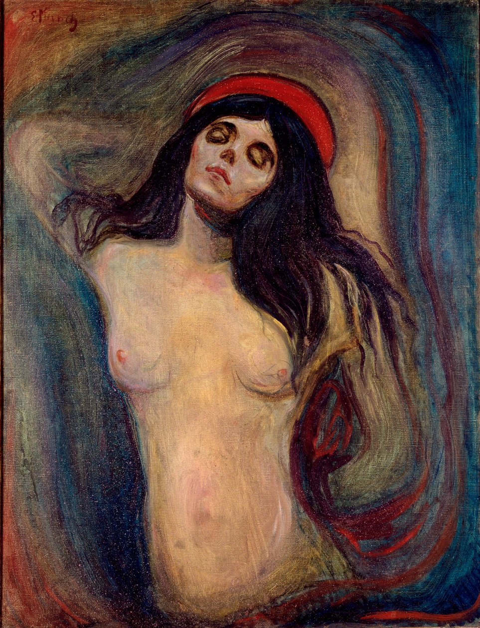 Madonna-maleri av Edvard Munch av Edvard Munch