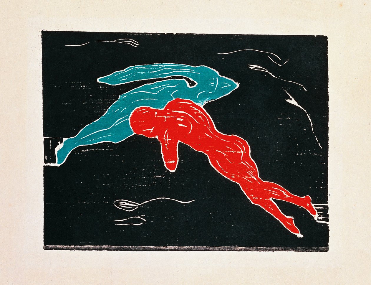 Møte i verdensrommet av Edvard Munch
