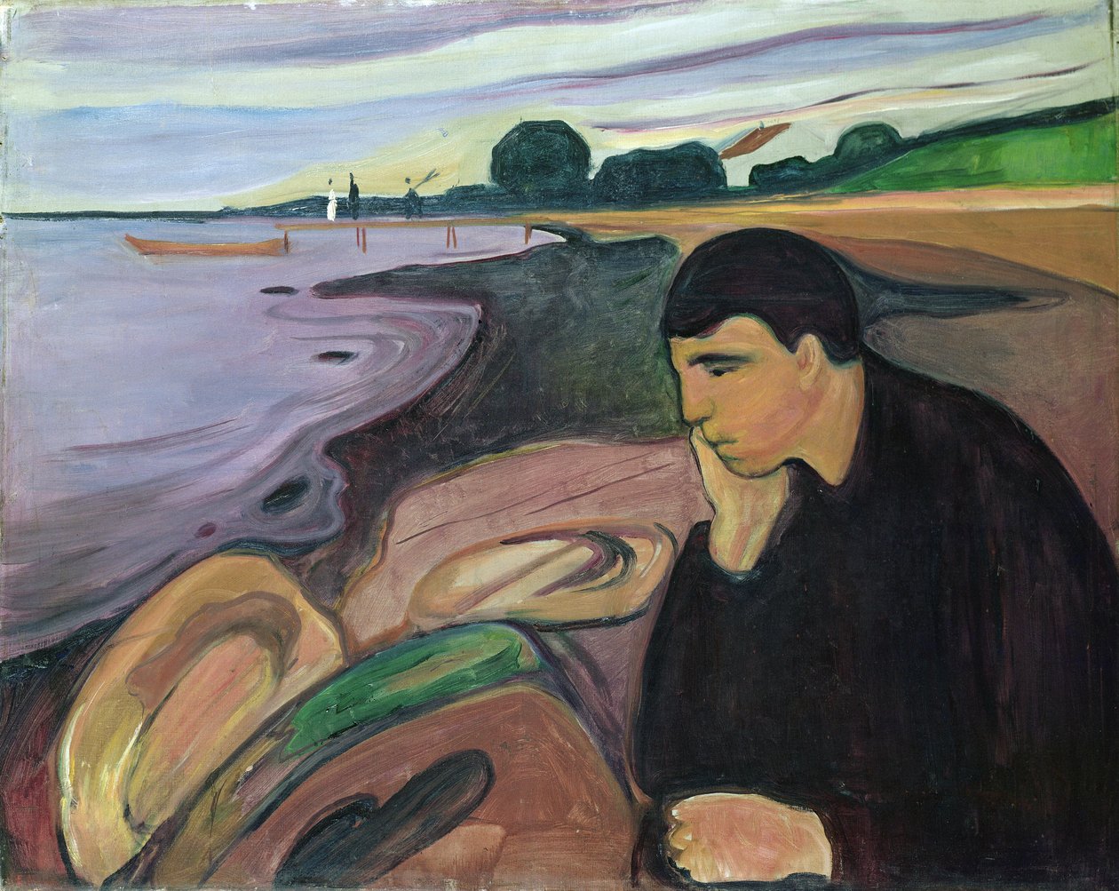 Melankoli av Edvard Munch