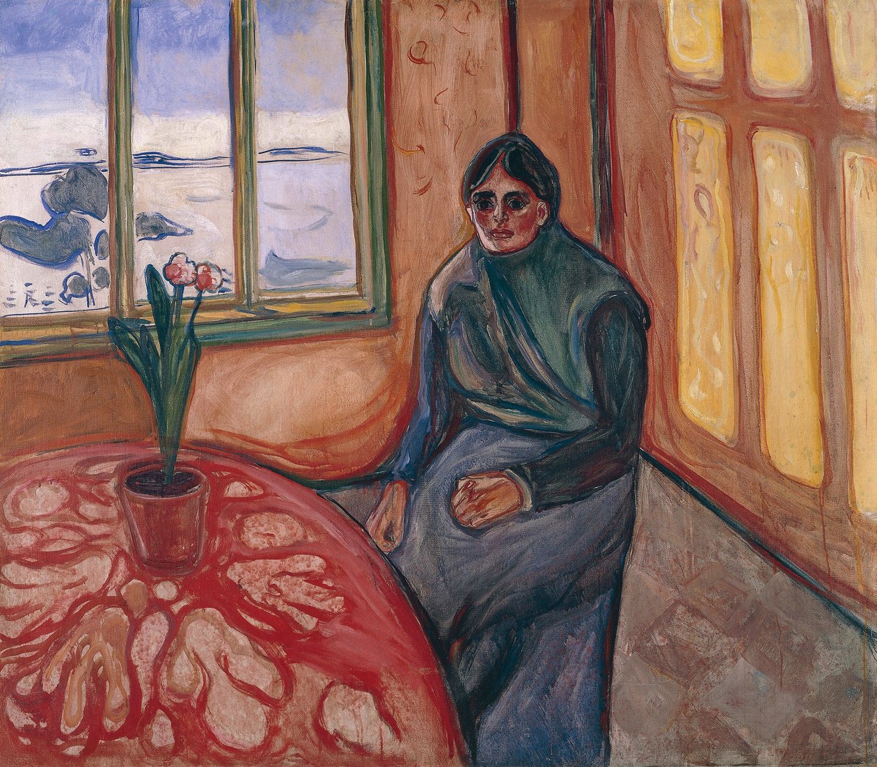 Melankoli / Laura av Edvard Munch