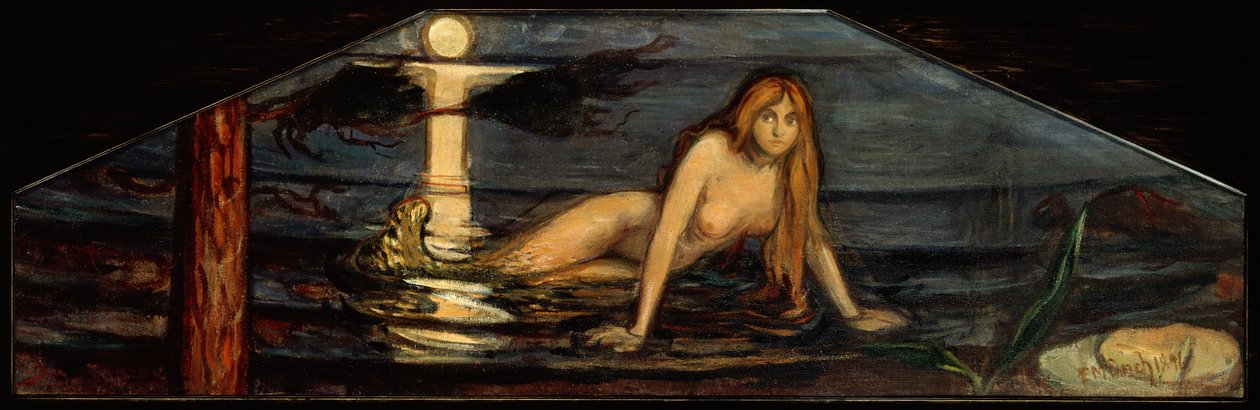 Havfrue av Edvard Munch