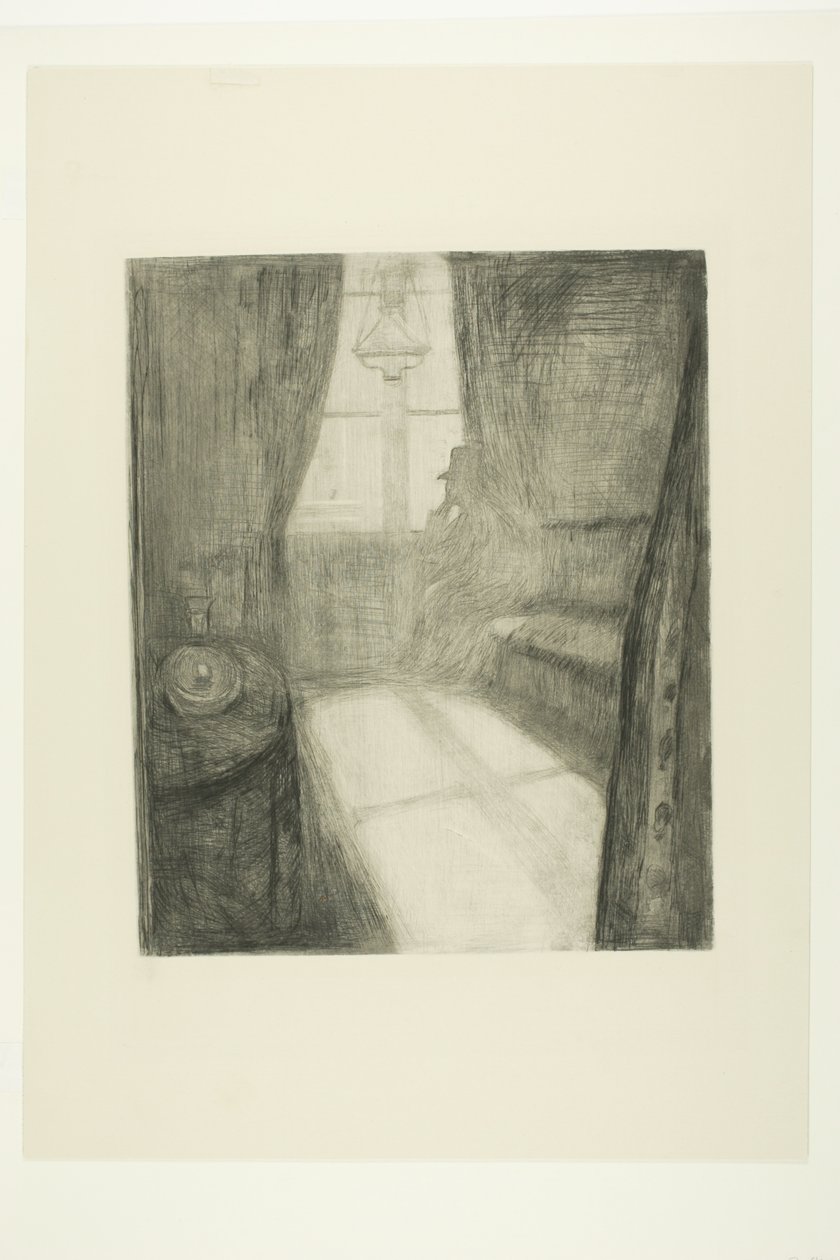 Måneskinn. Natt i St Cloud av Edvard Munch