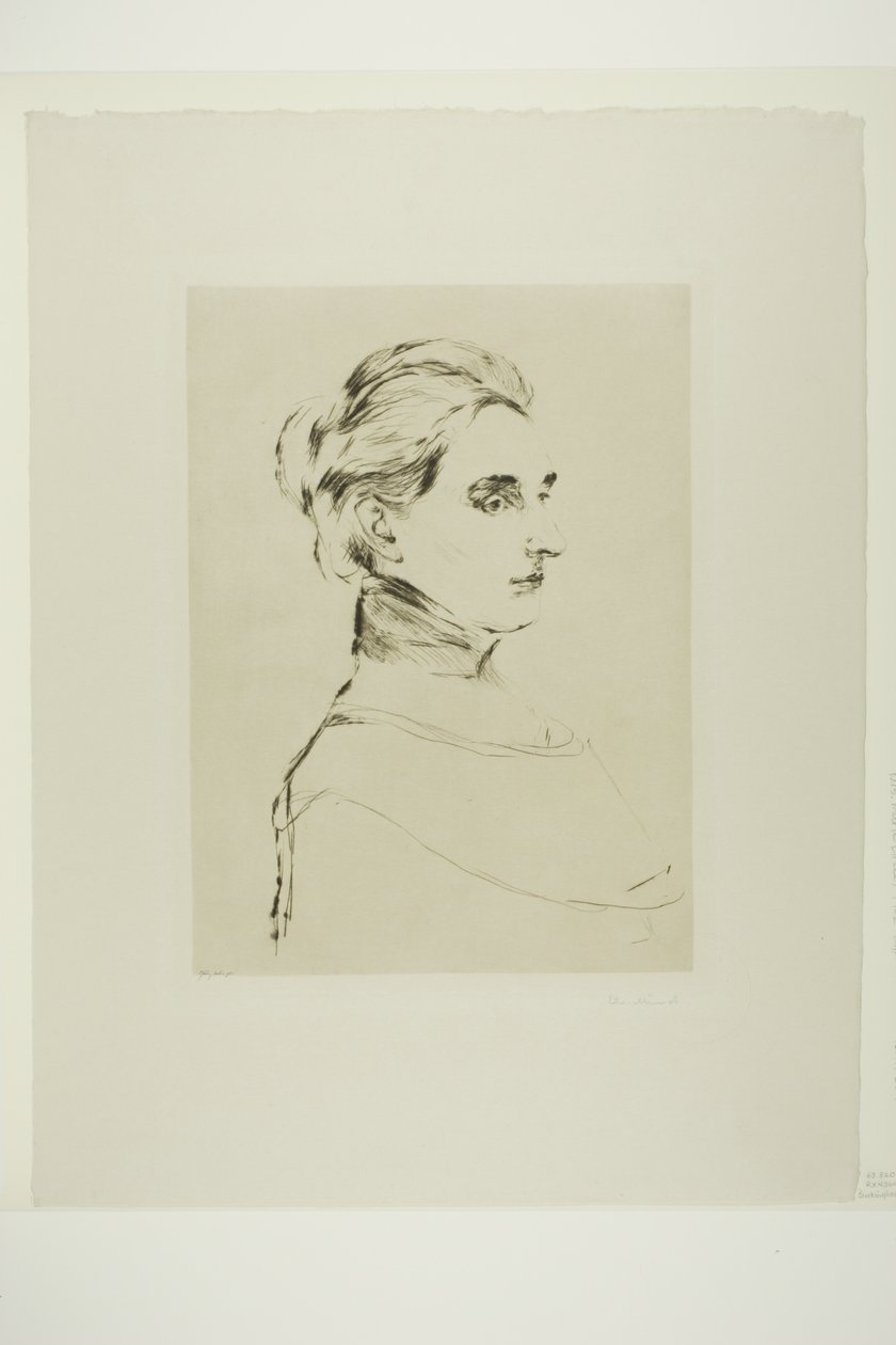 Fru Marie Linde av Edvard Munch