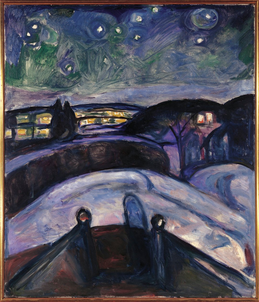 Norge, Oslo, Stjernenatt av Edvard Munch