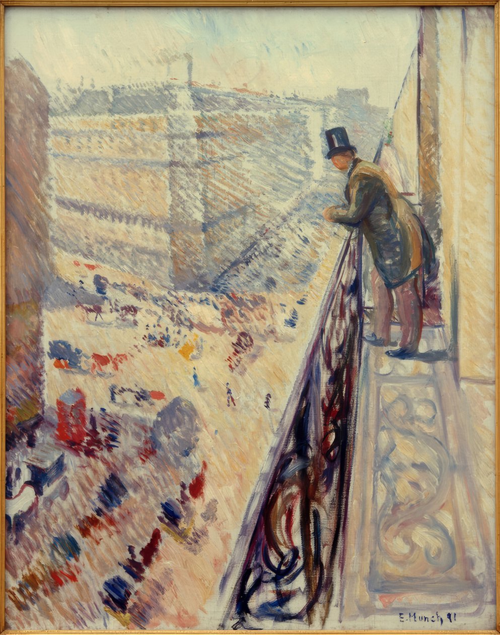 Lafayette Street av Edvard Munch
