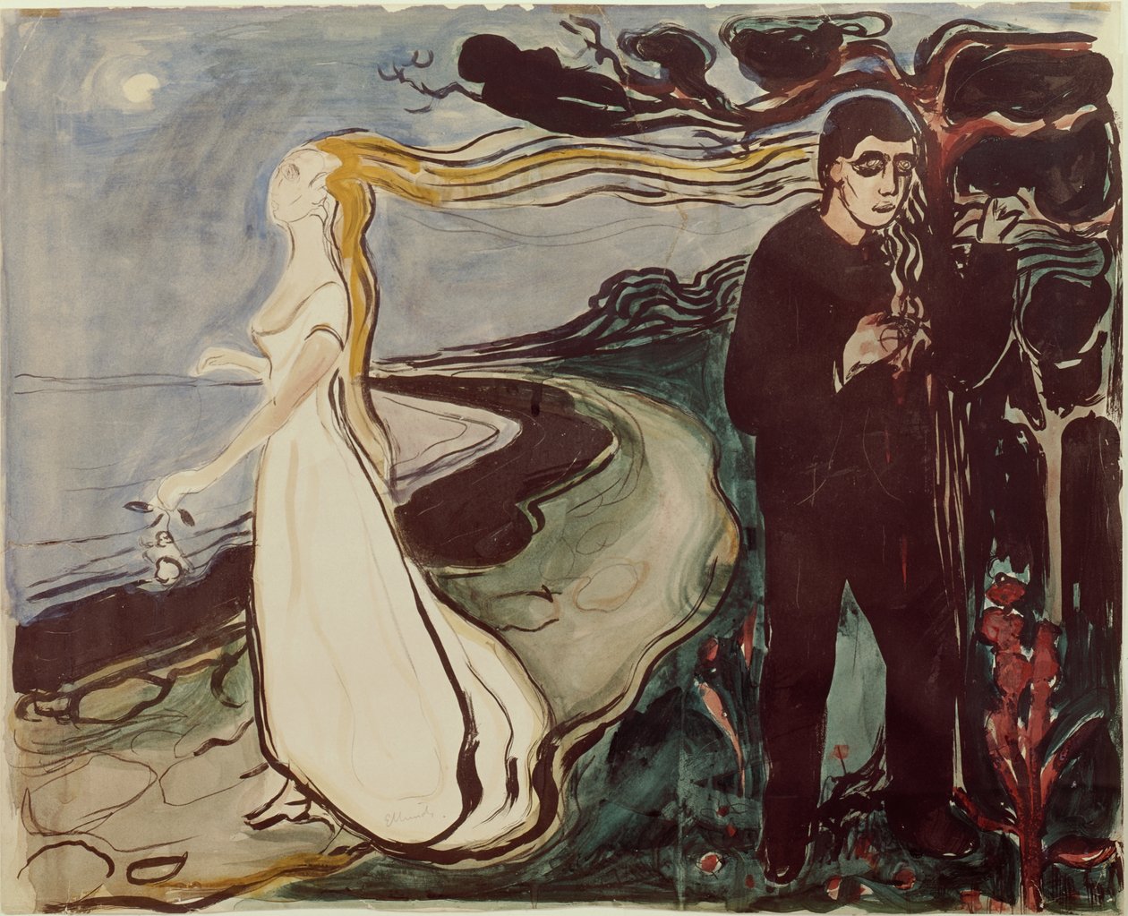 Atskillelse av Edvard Munch