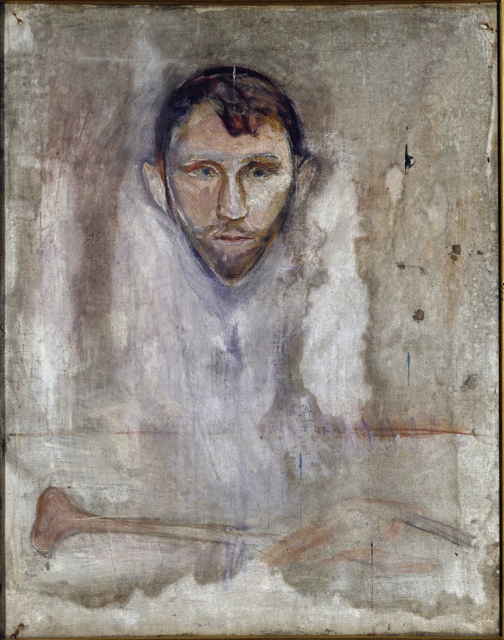 Stanislaw Przybyszewski, 1895 av Edvard Munch
