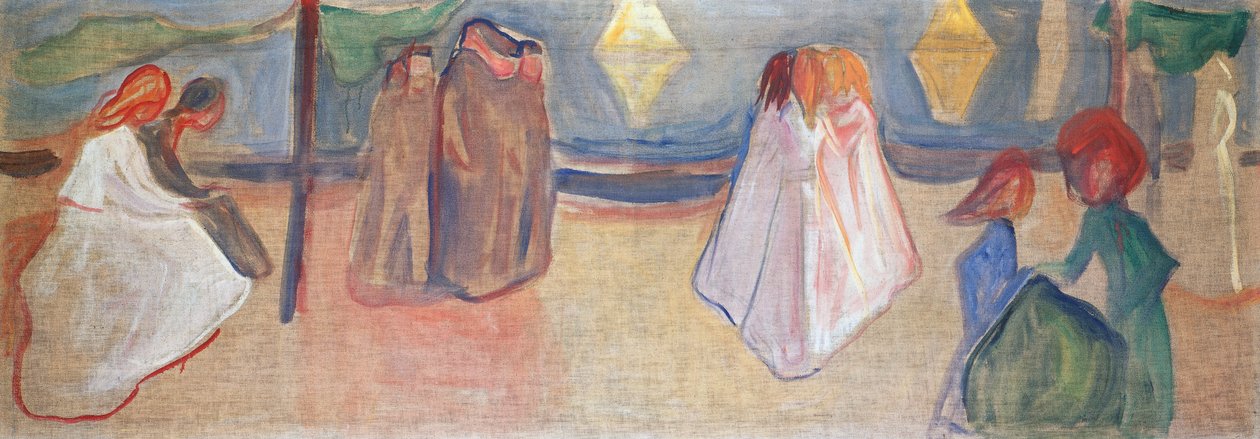 Sommernatt av Edvard Munch