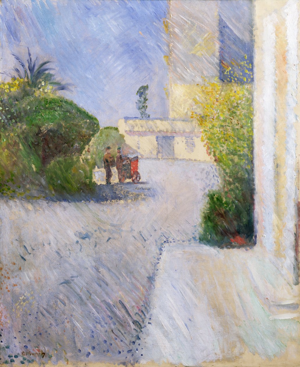 Solskinn, Nice av Edvard Munch