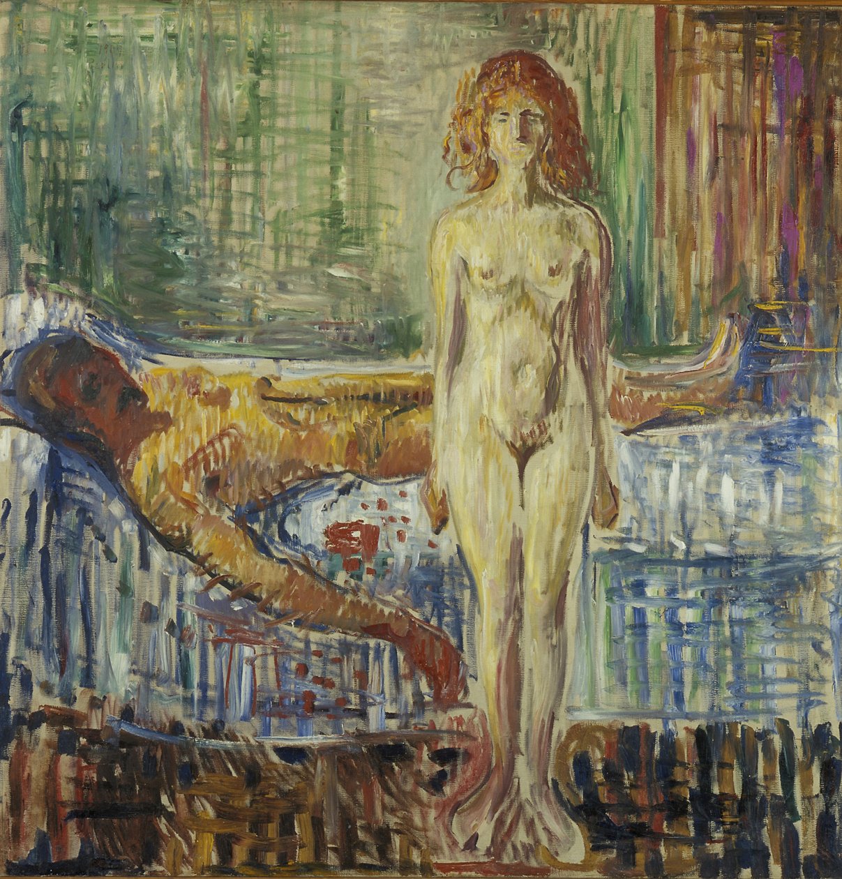 Marat IIs død av Edvard Munch