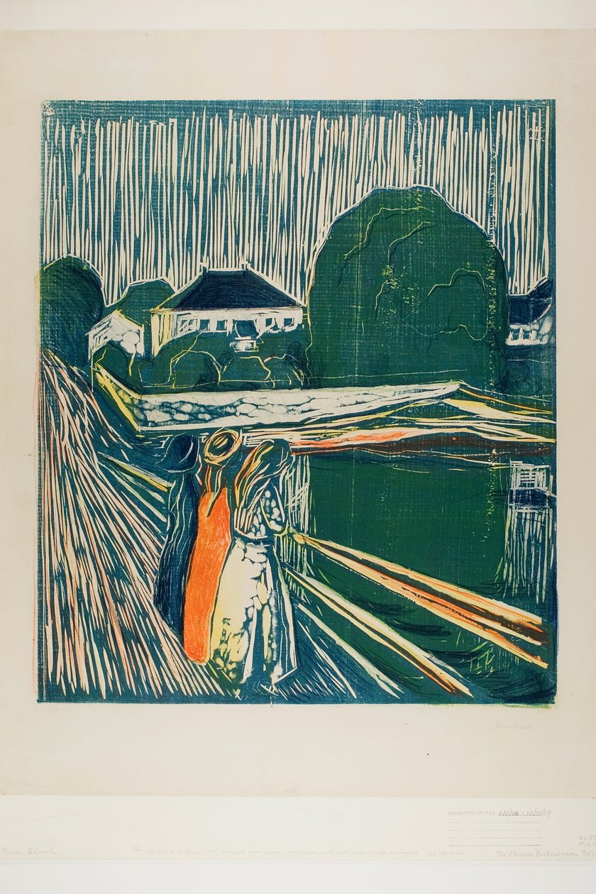 Jentene på broen av Edvard Munch