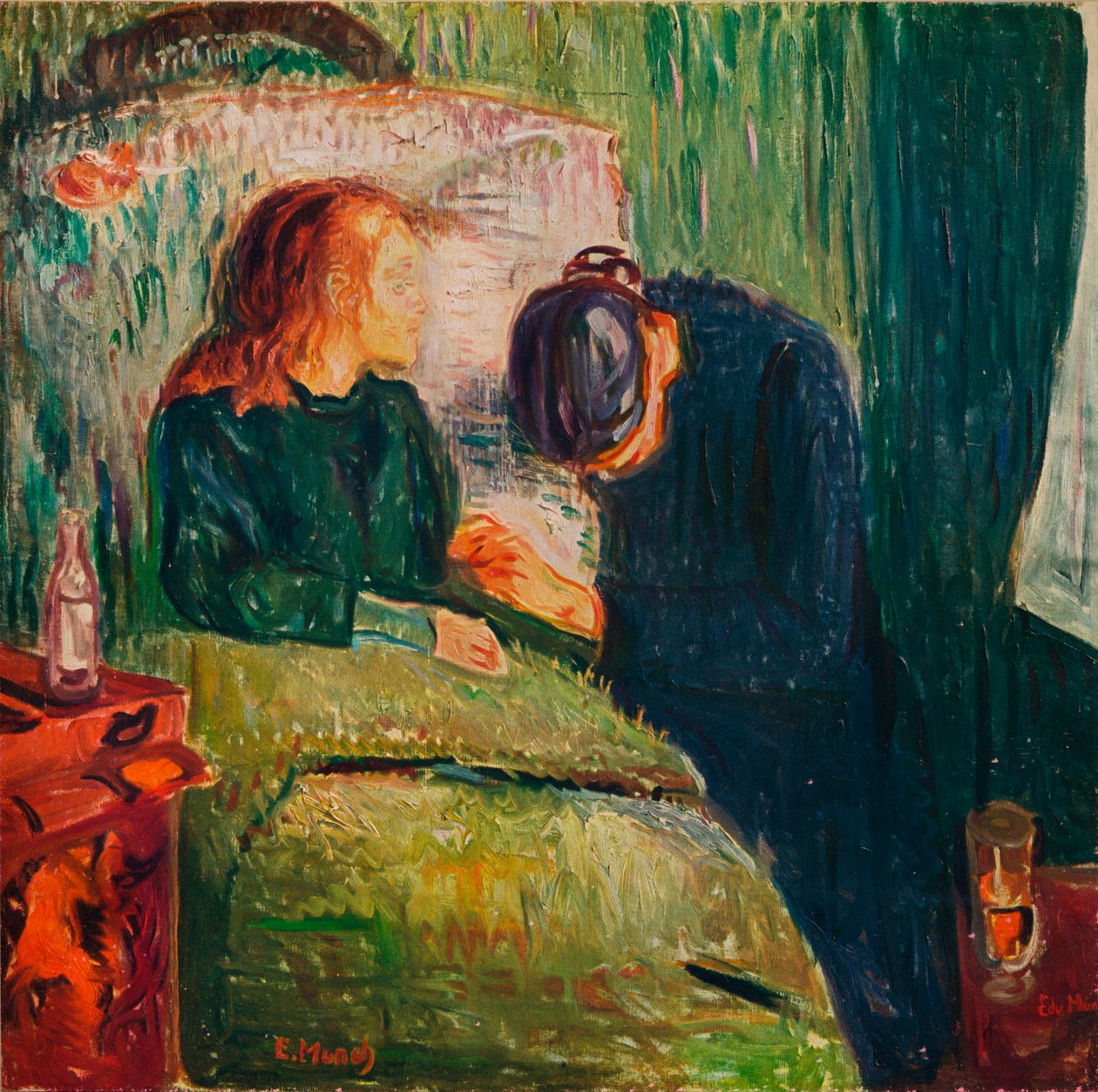 Det syke barnet, 1907 av Edvard Munch