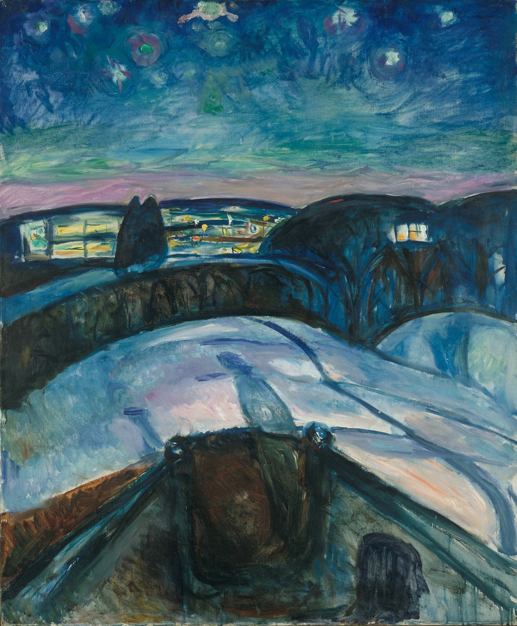 Stjernenatten av Edvard Munch