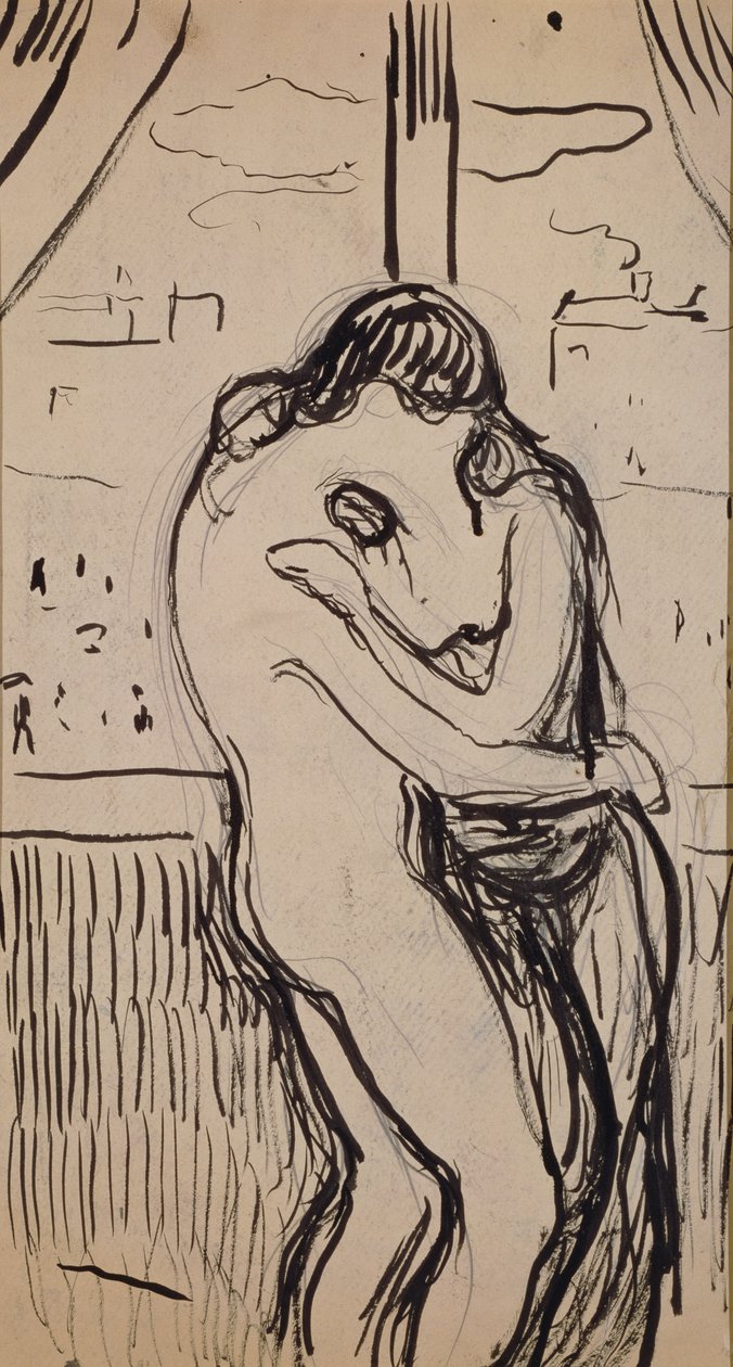 Kysset av Edvard Munch