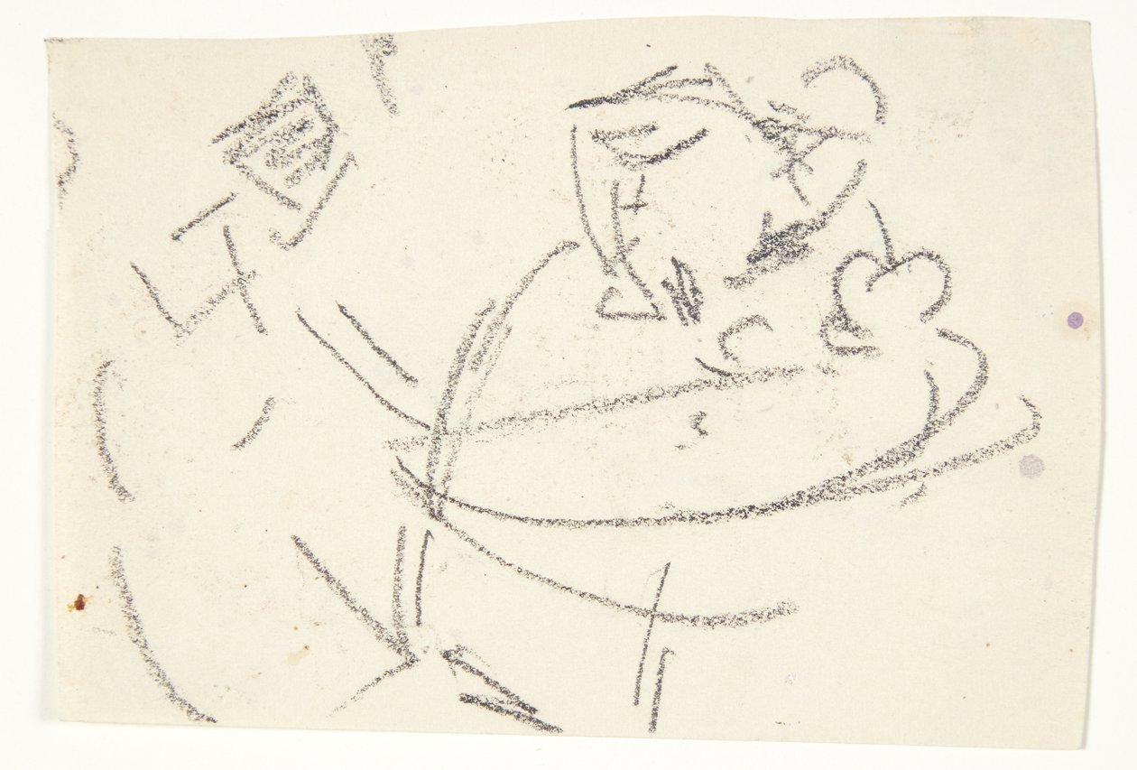 Figurstudier for Langelinjebildet av Edvard Weie