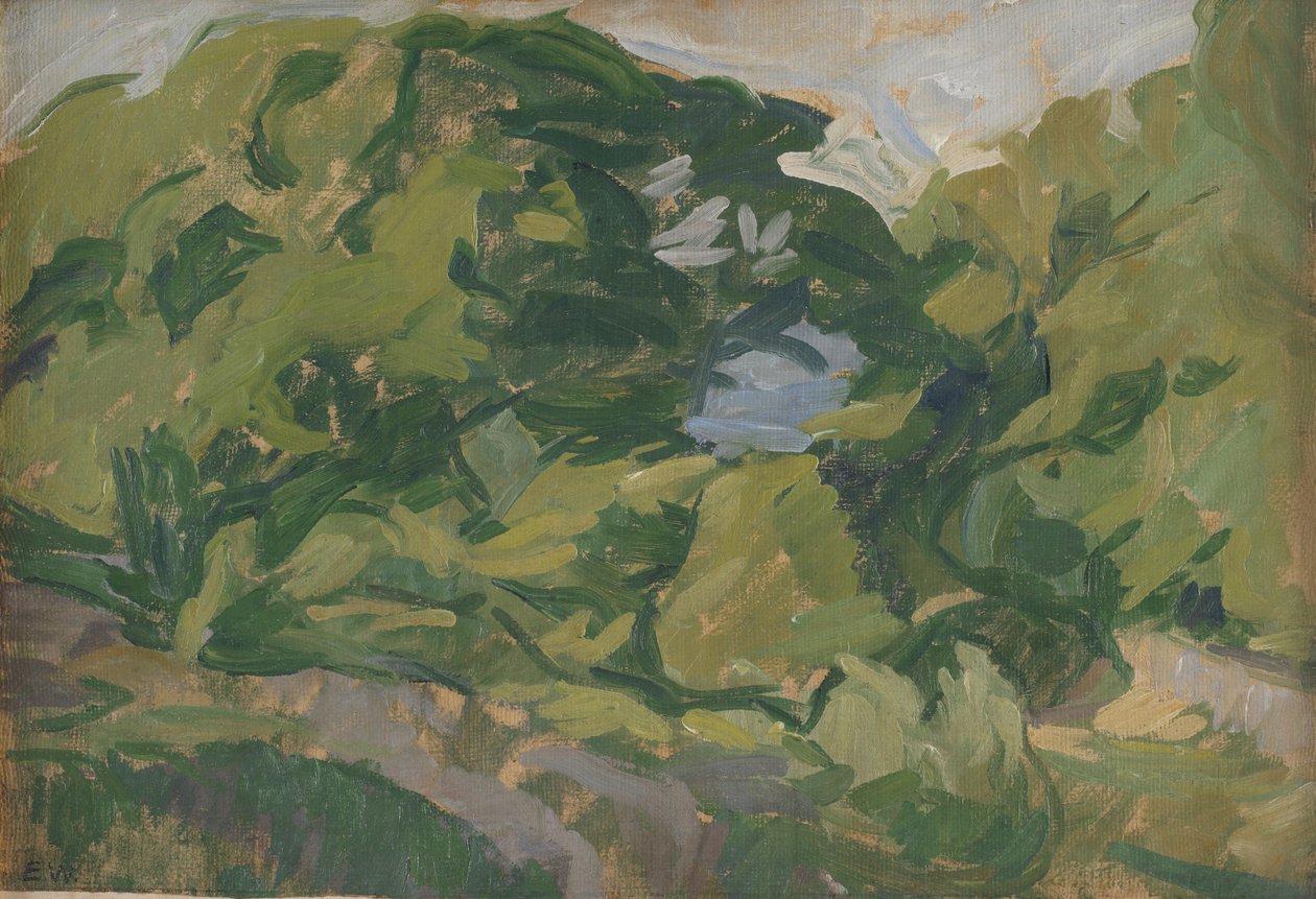 Landskap, Christiansø av Edvard Weie