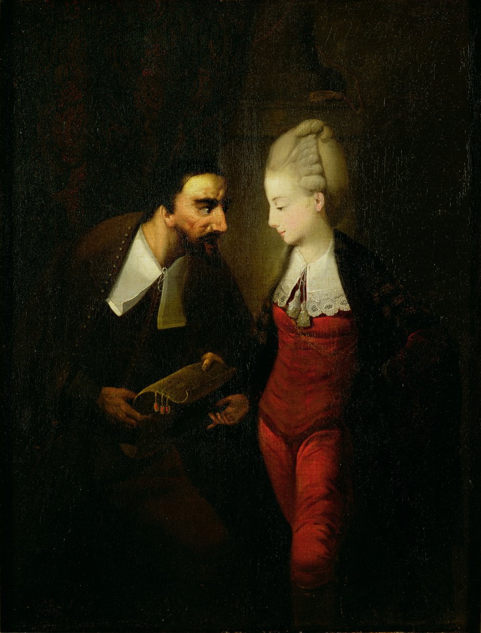 Portia og Shylock fra 